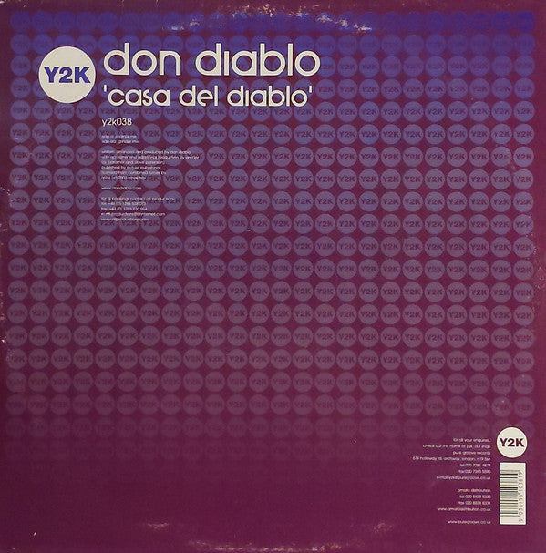 Don Diablo : Casa Del Diablo (12")