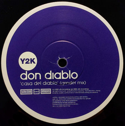 Don Diablo : Casa Del Diablo (12")