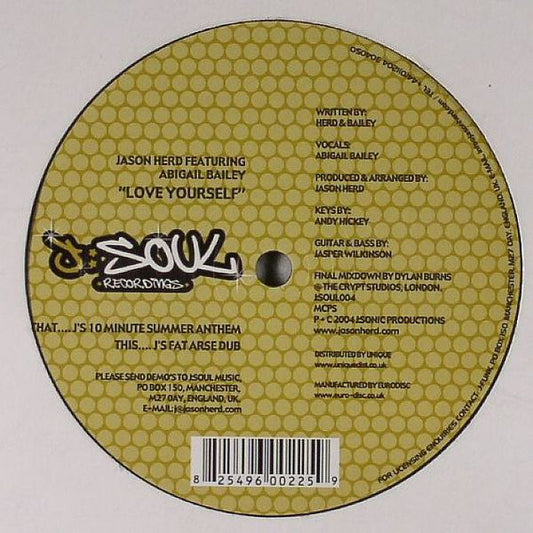 Jason Herd : Love Yourself (12")