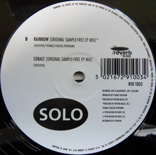 Solo : Rainbow (12")