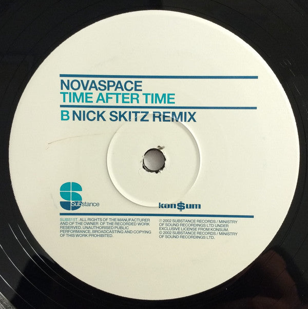Novaspace : Time After Time (12")