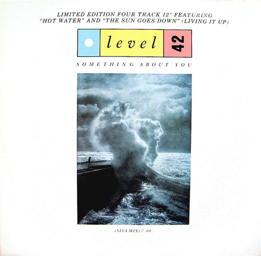 Level 42 : Something About You (Sisa Mix) (12", Ltd)
