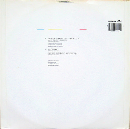Level 42 : Something About You (Sisa Mix) (12", Ltd)