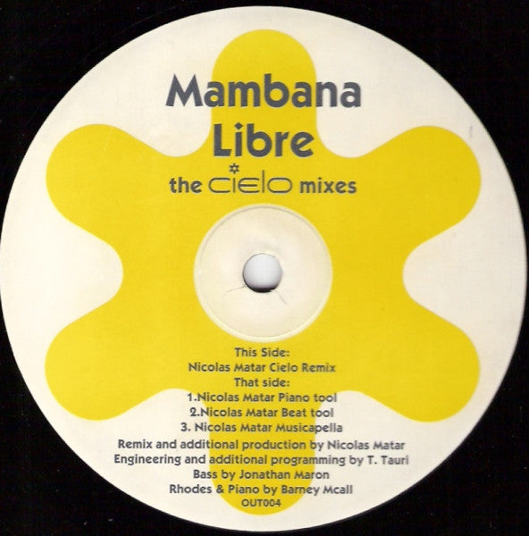 Mambana : Libre (The Cielo Mixes) (12")