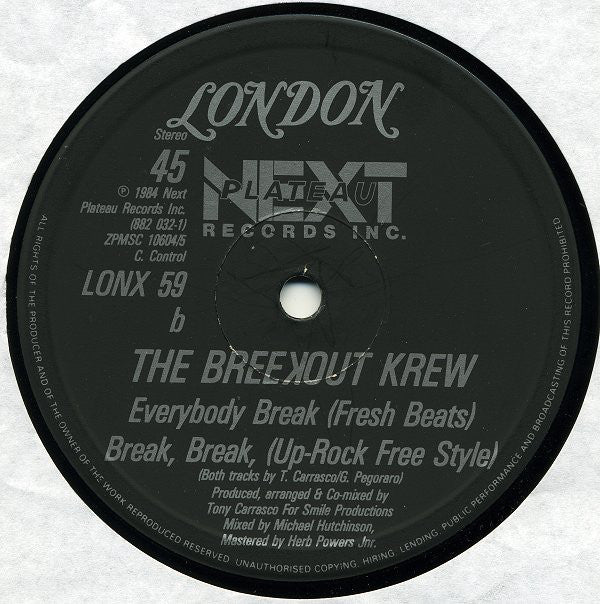 The Breekout Krew : Matt's Mood (12")