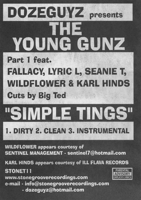 Dozeguyz : The Young Gunz (Part 1) (12")