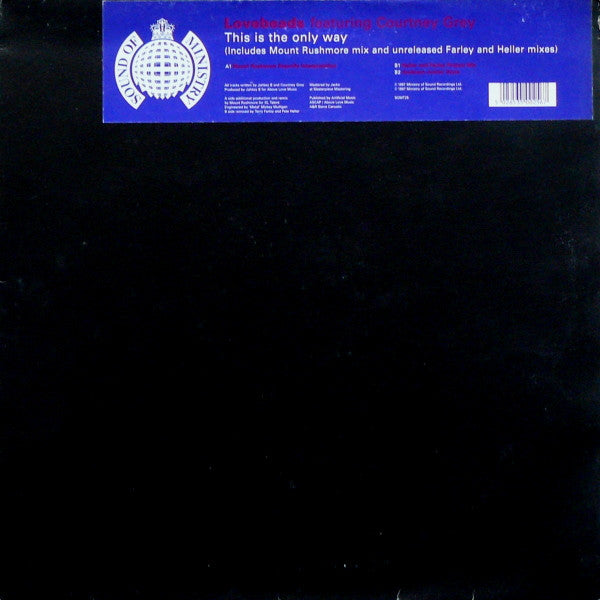Lovebeads Featuring Courtney Grey : This Is The Only Way (12")