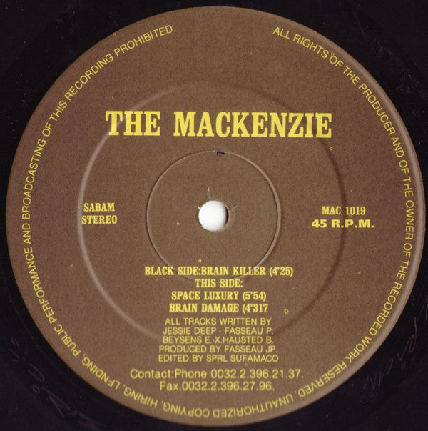 The Mackenzie : Brain Killer (12")