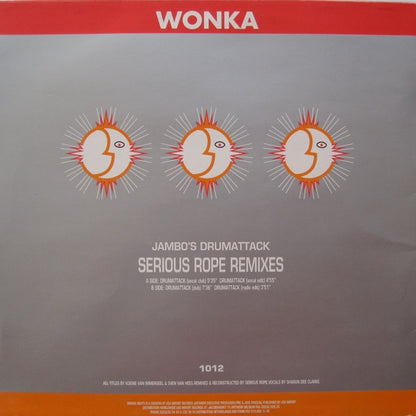 Jambo! : Drum Attack (Serious Rope Remixes) (12")
