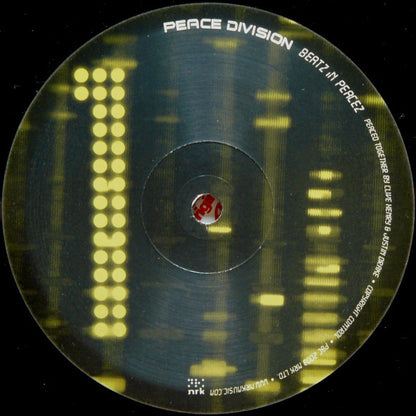 Peace Division : Beatz In Peacez 1 (12", S/Sided)