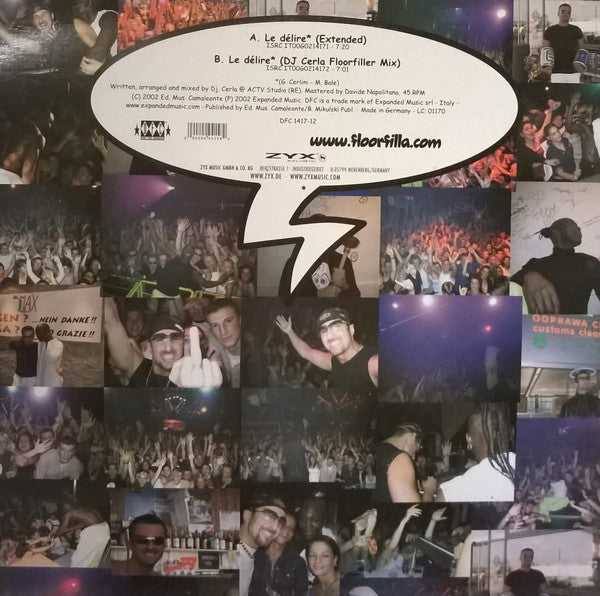 Floorfilla : Le Délire (12")