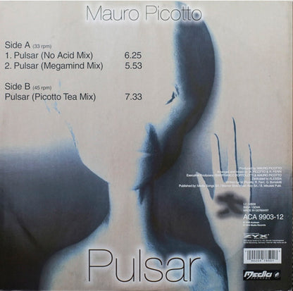 Mauro Picotto : Pulsar (12")