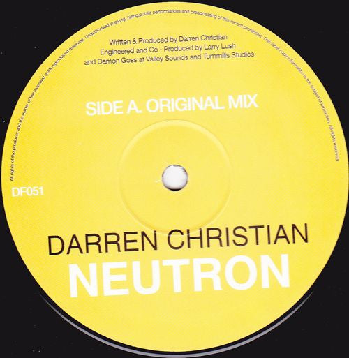 Darren Christian : Neutron (12")
