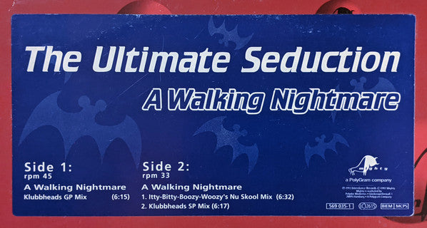 The Ultimate Seduction : A Walking Nightmare (12")