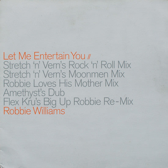 Robbie Williams : Let Me Entertain You (2x12", Promo)