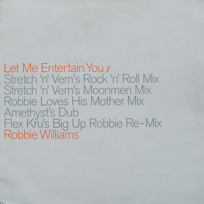 Robbie Williams : Let Me Entertain You (2x12", Promo)