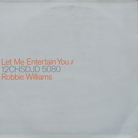 Robbie Williams : Let Me Entertain You (2x12", Promo)