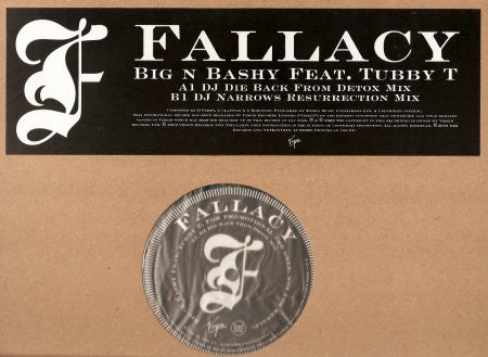 Fallacy Feat. Tubby T : Big N Bashy (12", Promo)