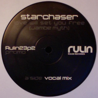 Starchaser : Love Will Set You Free (Jambe Myth) (12", S/Sided, Promo)