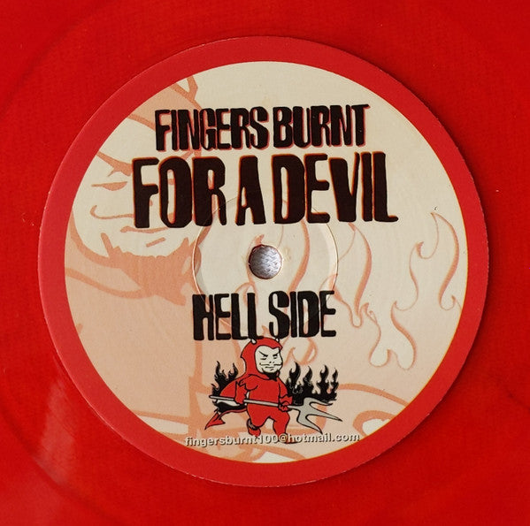 Fingers Burnt : For A Devil (12", Red)