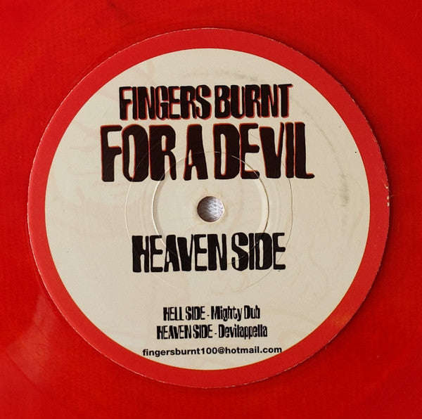 Fingers Burnt : For A Devil (12", Red)
