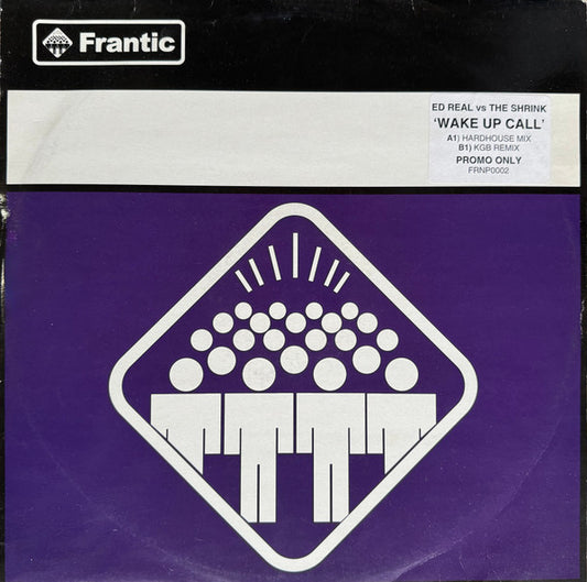 Ed Real vs The Shrink : Wake Up Call (12", Promo)