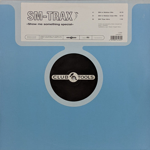 SM-Trax : Show Me Something Special (12", Blu)