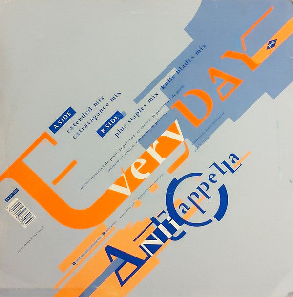 Anticappella : Everyday (12")