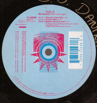Novecento : Day And Night (12")