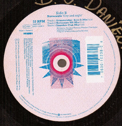 Novecento : Day And Night (12")