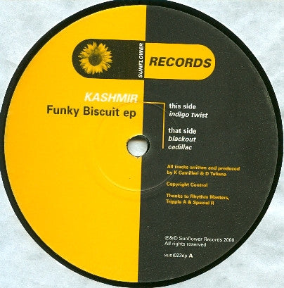 Kashmir : Funky Biscuit ep (12")
