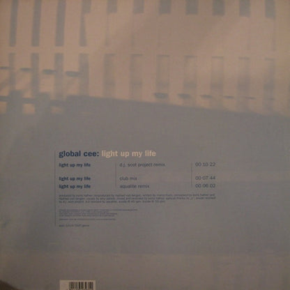 Global Cee : Light Up My Life (12")