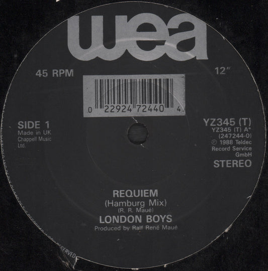 London Boys : Requiem (12", Single)