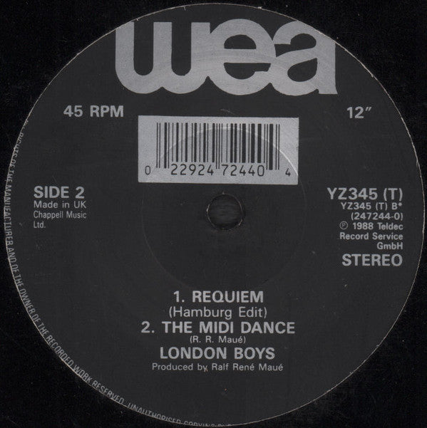 London Boys : Requiem (12", Single)
