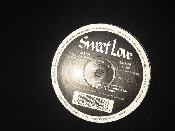 Damn Genie! And Digger : Sweet Love (12", W/Lbl)