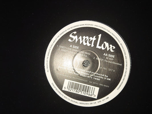Damn Genie! And Digger : Sweet Love (12", W/Lbl)