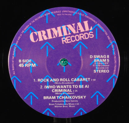 Bram Tchaikovsky : Lullaby Of Broadway (12", Maxi)