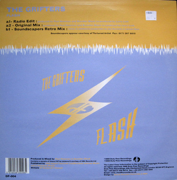 The Grifters (2) Featuring Tall Paul And Brandon Block : Flash (12")