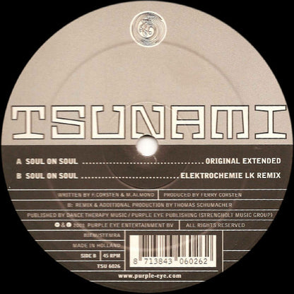 System F Featuring Marc Almond : Soul On Soul (12")