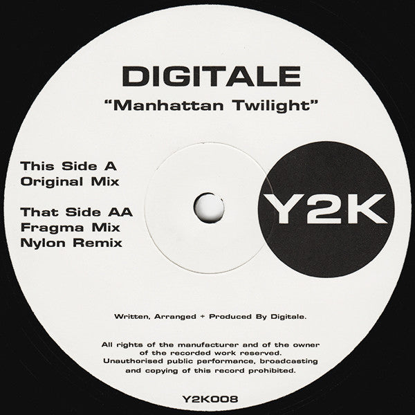Digitale : Manhattan Twilight (12")