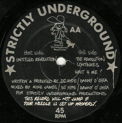 Tigers In Space : Untitled Revolution (12")