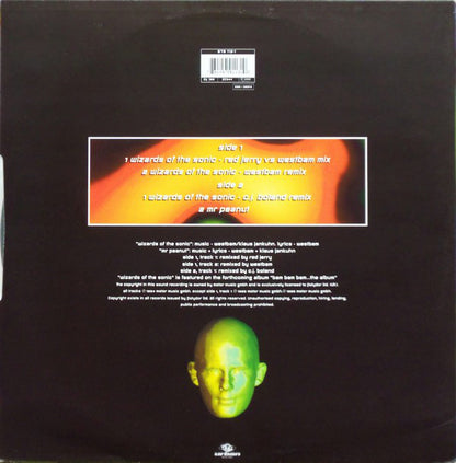 Westbam : Wizards Of The Sonic (12", Single)