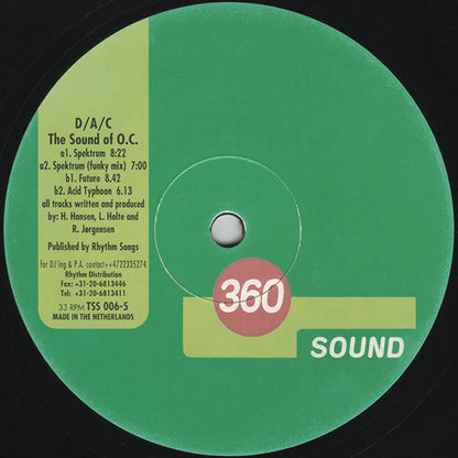 D/A/C* : The Sound Of O.C. (12")