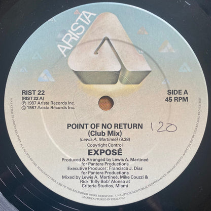 Exposé : Point Of No Return (12")