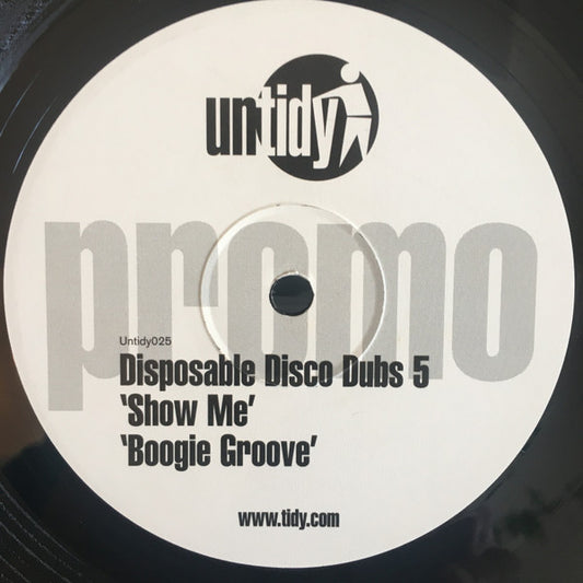 Various : Disposable Disco Dubs 5 (Promo) (12", Promo)