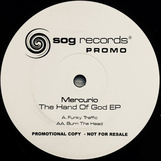 Mercurio : The Hand Of God EP (12", Promo)