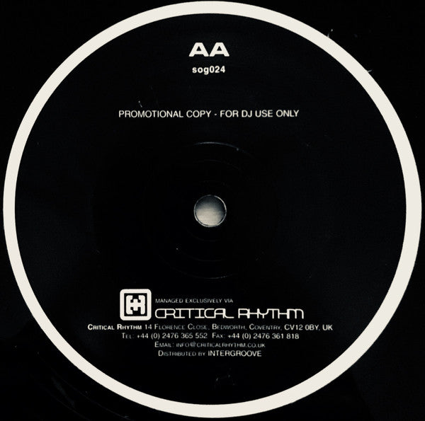 Mercurio : The Hand Of God EP (12", Promo)