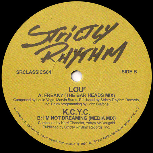 Lou² / K.C.Y.C. : Freaky / I'm Not Dreaming (12", RM)