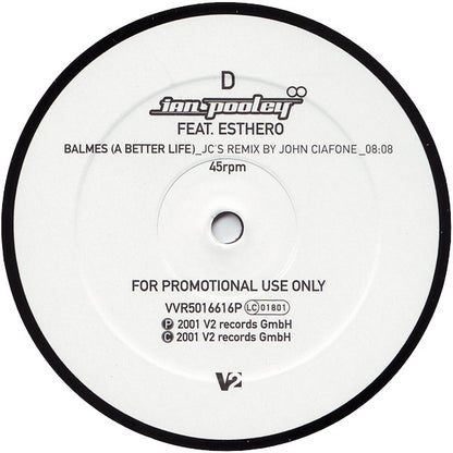 Ian Pooley Feat. Esthero : Balmes (A Better Life) (2x12", Promo)