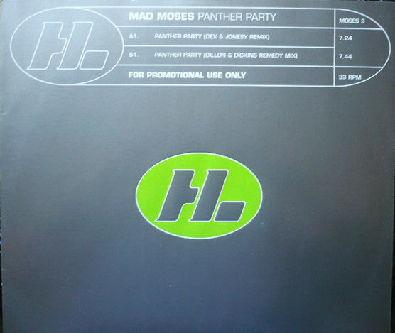 Mad Moses : Panther Party (12", Promo)